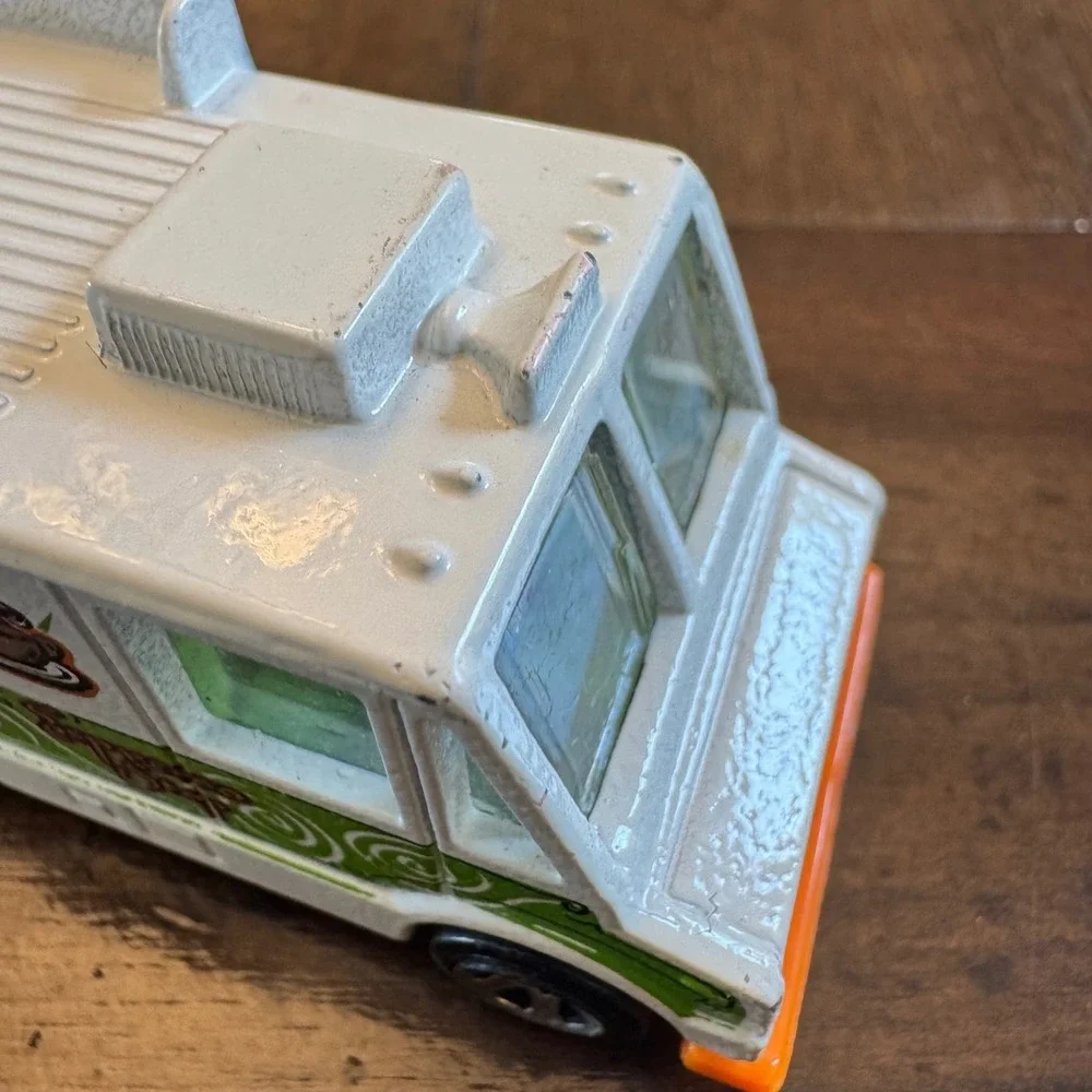 Hot Wheels Quick Bite Food Truck Espresso Stop White Coffee Van 1983 Mattel